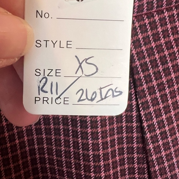 141. Forever 21 Print Casual Pull On Pant XS - Picture 5 of 5